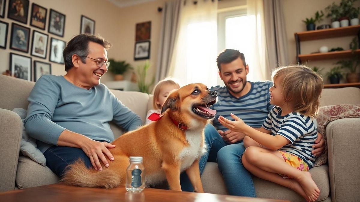 No momento, você está visualizando Benefícios da adoção de cães para saúde mental em famílias